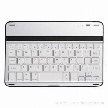 Bluetooth keyboard for iPad mini, aluminum material cover, 59 keys, looks so high-end